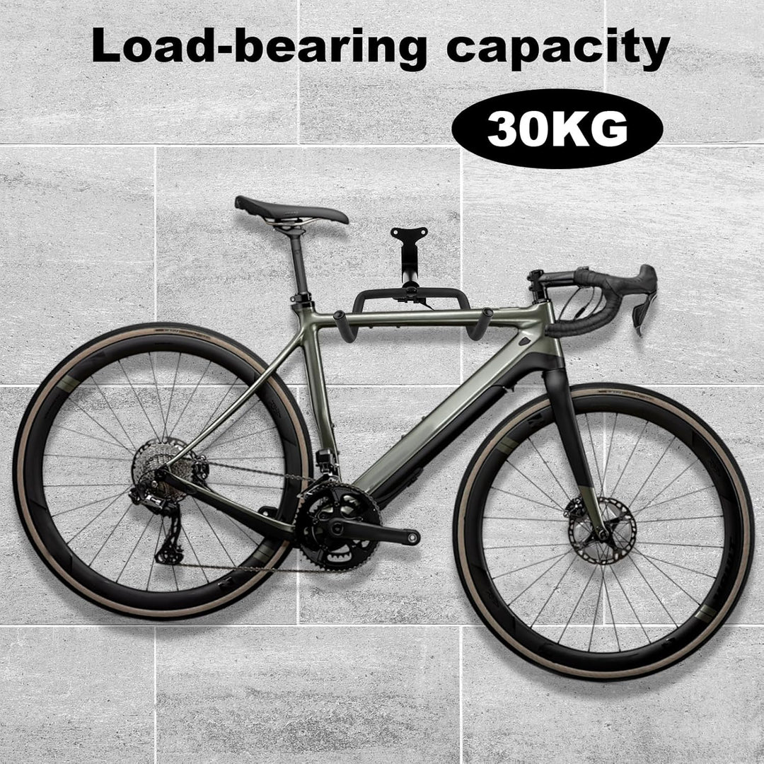 NVIYAM Fahrrad Wandhalterung Fahrradhalterung Wand 30kg Tragfähigkeit Ausziehbar 15cm Fahrradständer