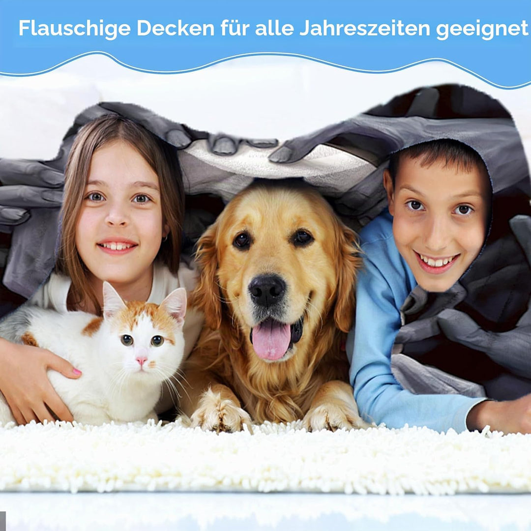 Halloween Decke Kuscheldecken Totenkopf Flanell Decke,3D Skull Motiv Flauschige Plüsch Decke,Wohndec
