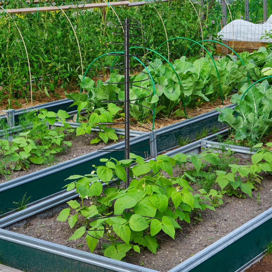 Garten Rankhilfe aus Metall Rankgitter, 120cm 2 Stück Pflanzen Rankhilfe Metall Garten Rankgitter fü