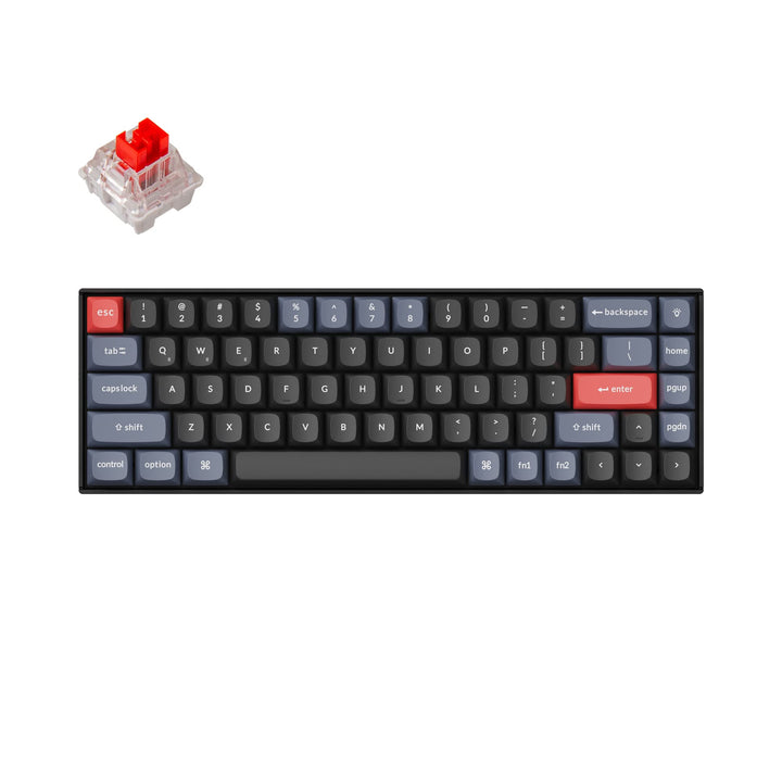 Keychron K6 Pro QMK/VIA Kabellose, mechanische Tastatur, US ANSI-Layout Hot-Swap-fähige Keychron K P
