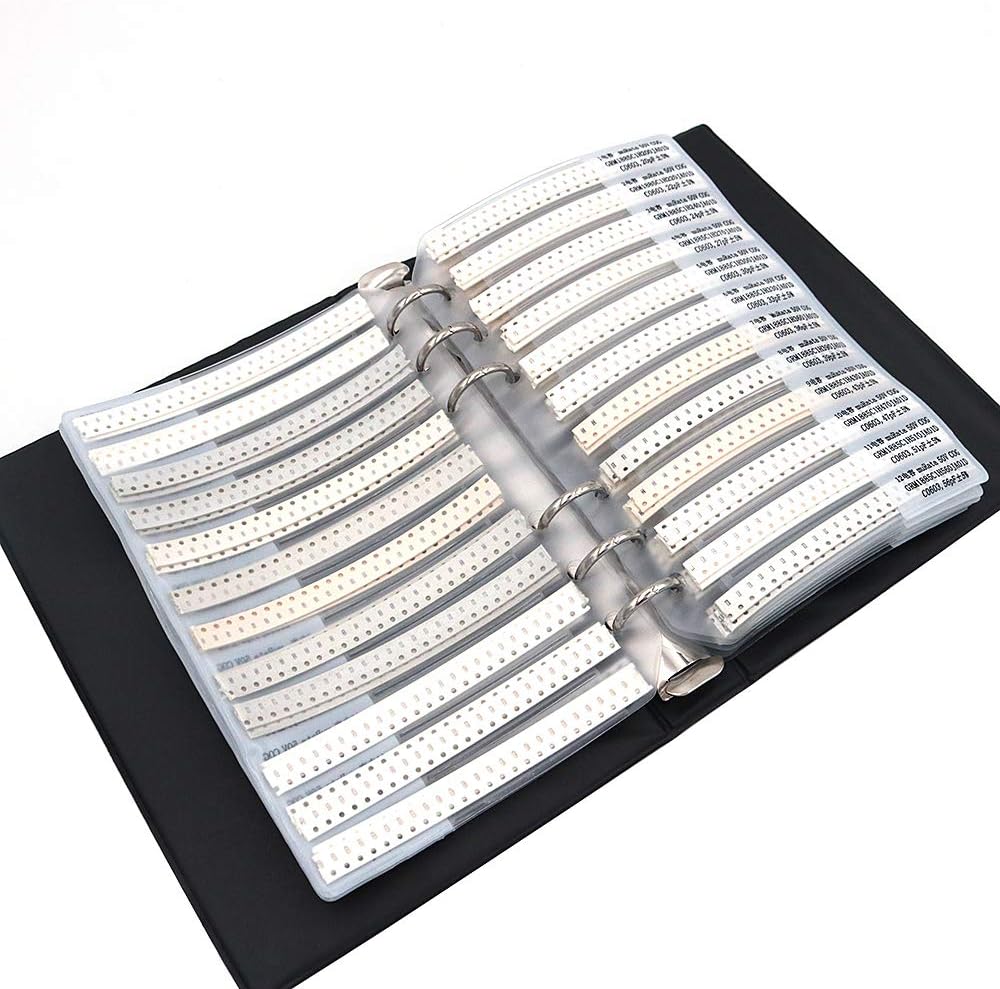 DollaTek Kondensator 0603 (0.5pF-2.2uF) 90 Wert x 50pcs = 4500pcs SMD SMT Kondensator kombiniert Bei