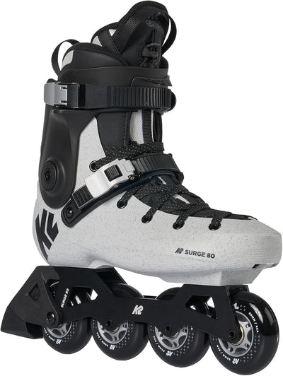 K2 Unisex – Erwachsene Surge 80 M Hardboot Inline Skate EU: 44.5 (Mondo: 290 / US: 11 grey, EU: 44.5