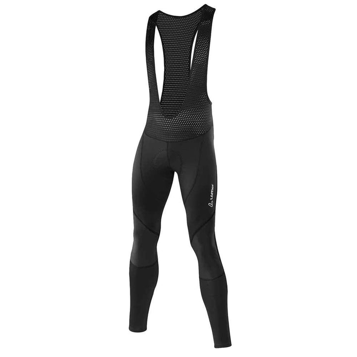 Löffler Herren Elastic Ws Bike Bib Tights Leggings Schwarz 48, Schwarz 48