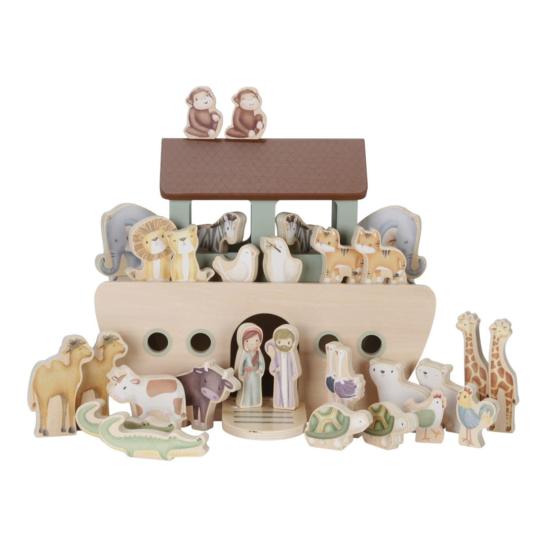 Little Dutch 7055 FSC Holz Spielset Arche Noah
