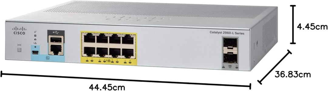 Cisco WS-C2960CX-8PC-L Catalyst POE LAN Base (8-Port)