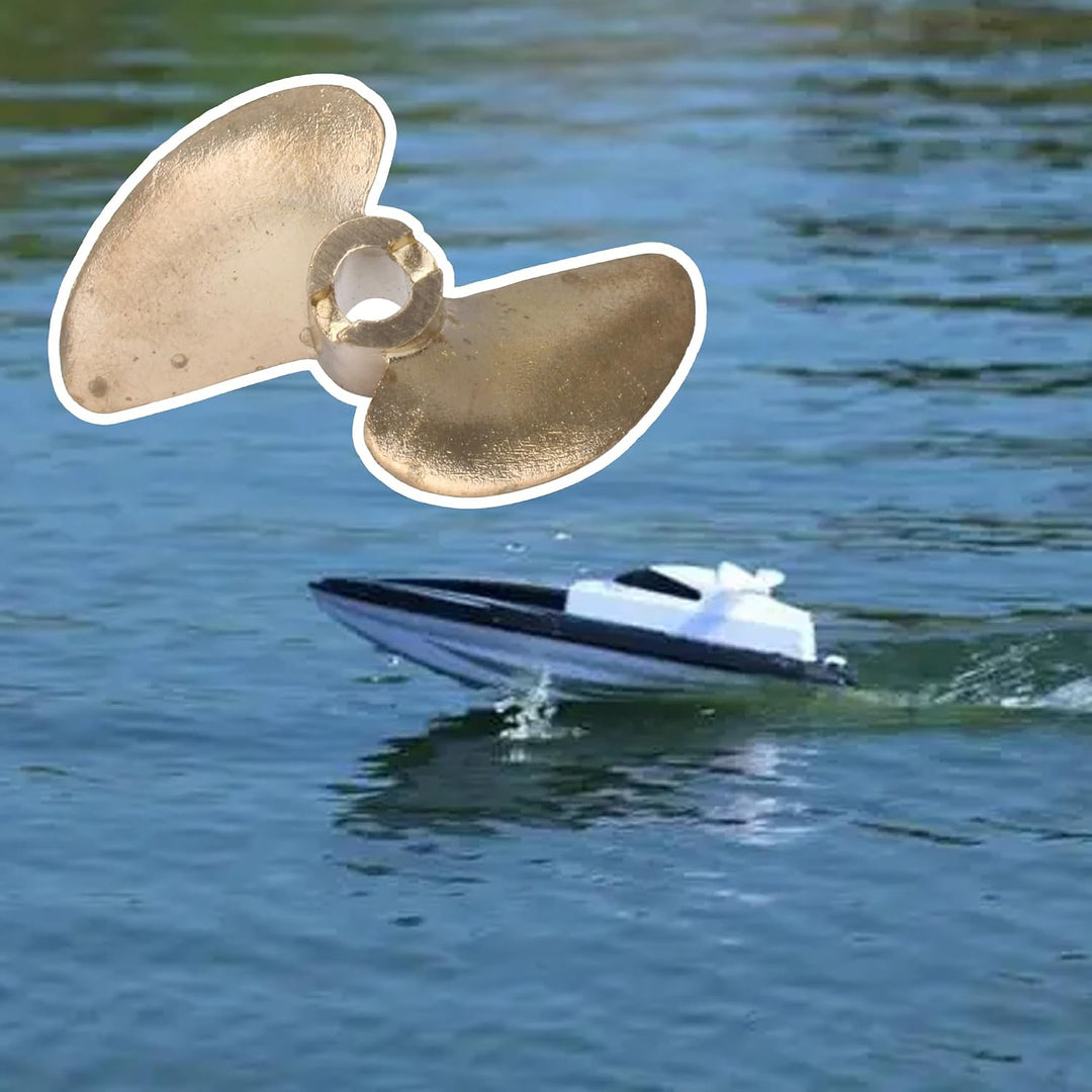 435/2 RC Boat Copper Propeller Two Leaves Hole 4MM Diameter 35MM Pitch1.4MM