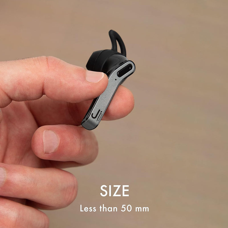 SBS Bluetooth Kopfhörer schwarz - Wireless In Ear Kopfhörer mit Ladestation 450mAh & 3 Stunden Akkul