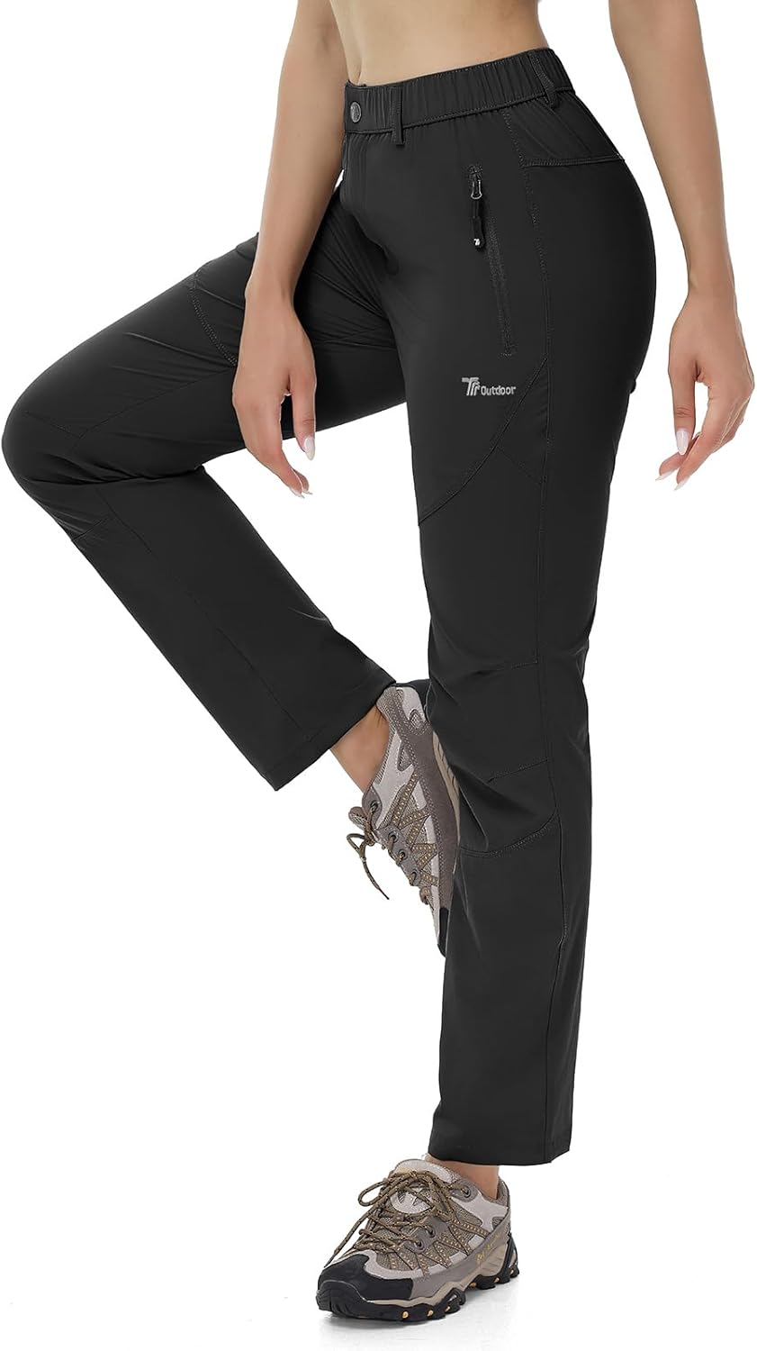 Damen Outdoor Wanderhose Quick Dry Campinghose Ultraleichter Verschleissfester UV-Schutz Atmungsakti