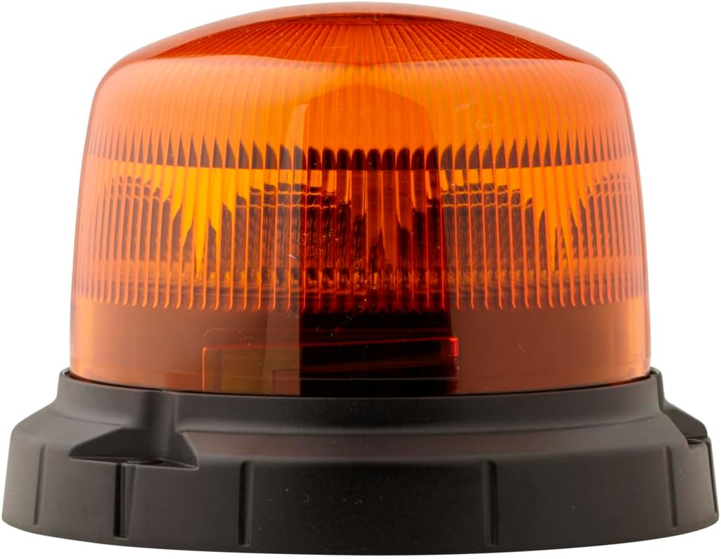 HELLA - LED-Rundumkennleuchte - RotaLED Compact - 12/24V - Gelb - geschraubt - Kabel: 150mm - Stecke