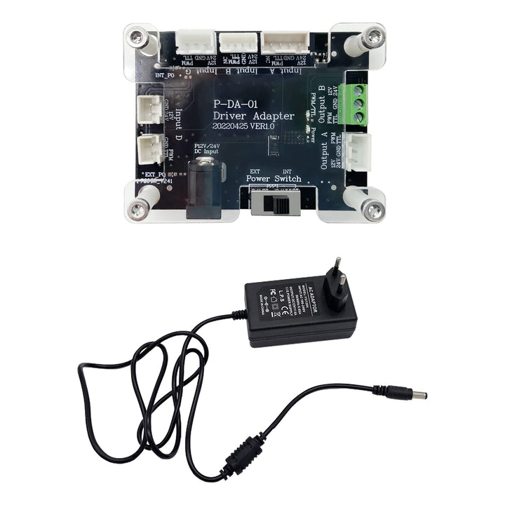 LASER TREE Adapterplatine und 24V-Netzteil für Lasermodul und Lasergravierer