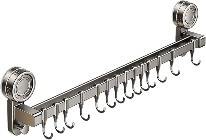 Hakenleiste Küche Ohne Bohren Mit Saugnapf - Küche Saugnapf Halterung Aus Kohlenstoffstahl 70Cm Mit