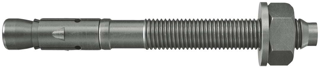 fischer Bolzenanker FAZ II Plus 8/10 R, Schwerlastanker aus Edelstahl mit hoher Tragfähigkeit, Anker