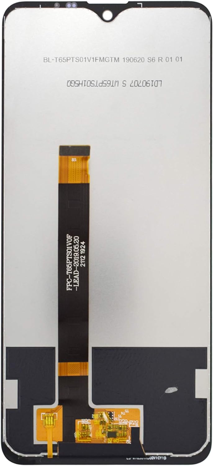 VEKIR Schwarz LMX540HM Display Digitizer LCD-Bildschirm Ersatz für LG K50S LMX540HM LM-X540BMW LMX54