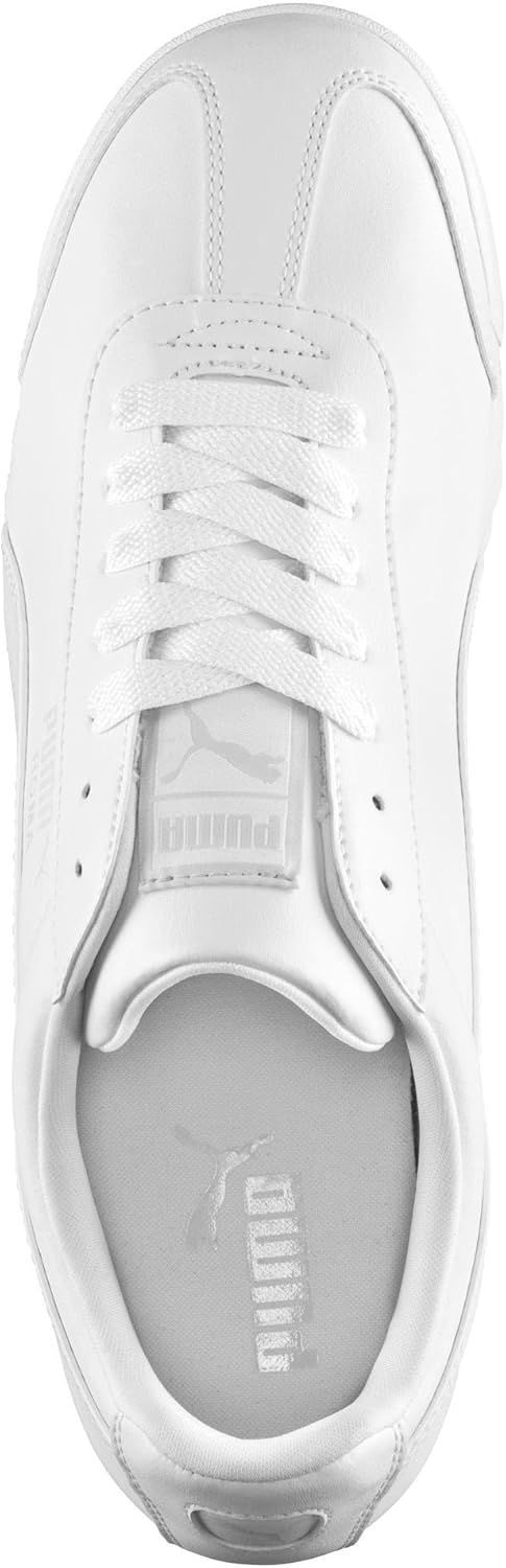 Puma Herren Roma Basic Sneaker 42.5 EU Weiss, 42.5 EU Weiss