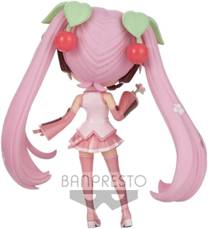 Banpresto Hatsune Miku - Sakura Miku - Q Posket 14 cm ver.B
