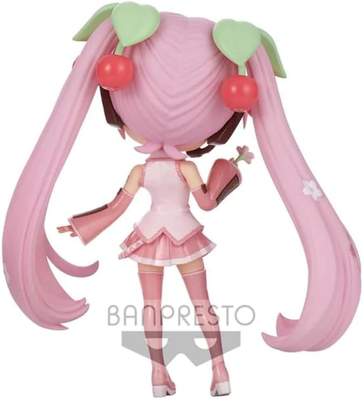 Banpresto Hatsune Miku - Sakura Miku - Q Posket 14 cm ver.B