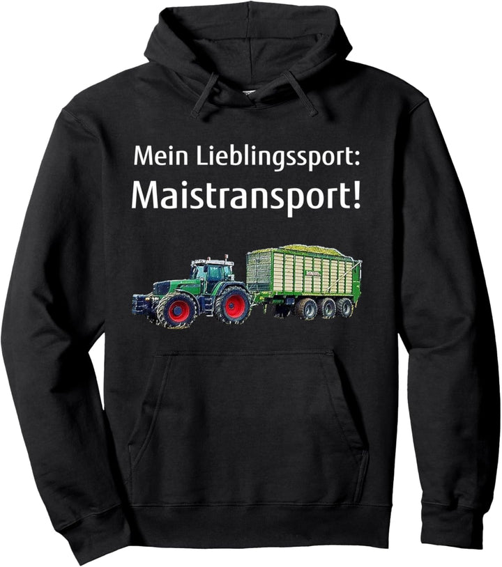 Mein Lieblingssport Maistransport Pullover Hoodie
