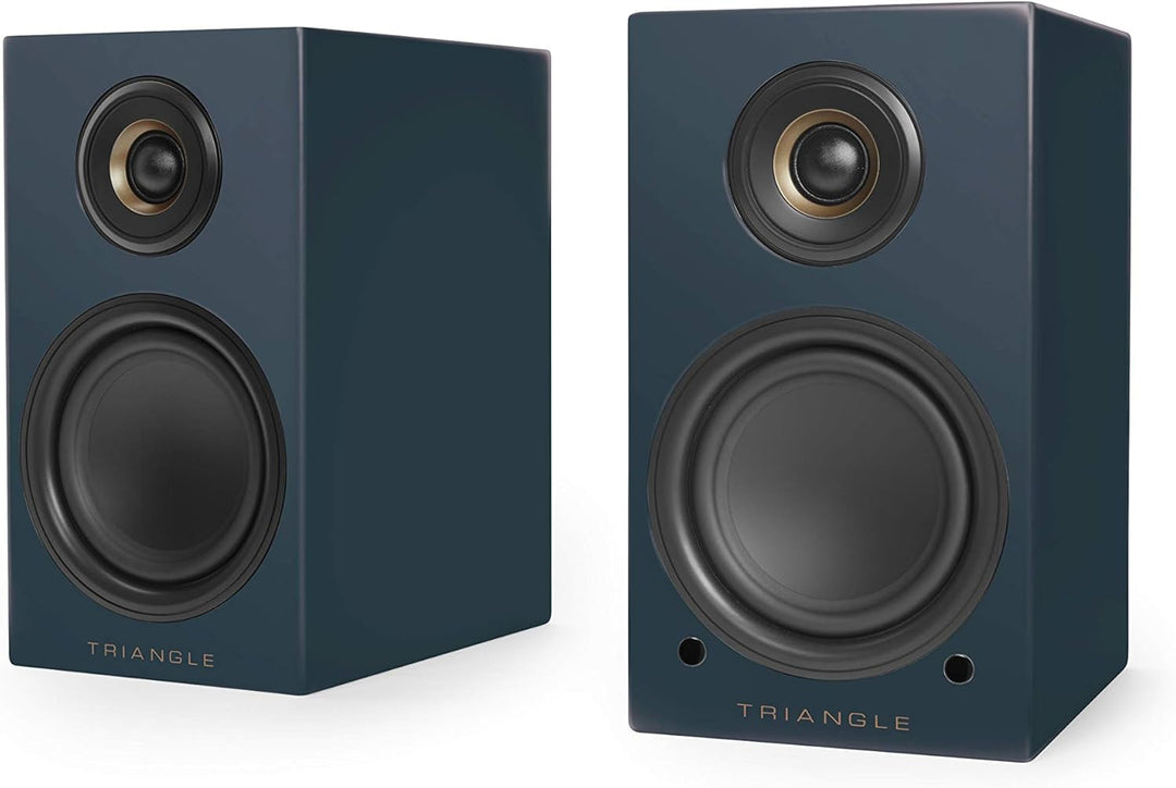 Active Speakers LN01A - Bluetooth Regallautsprecher mit 2 x 50W Verstärker - HD Audio - Phono/Optica