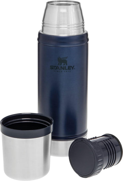 Stanley Classic Legendary Thermosflasche Edelstahl 473 ml - Thermos Hält 15 Stunden Heiss oder Kalt