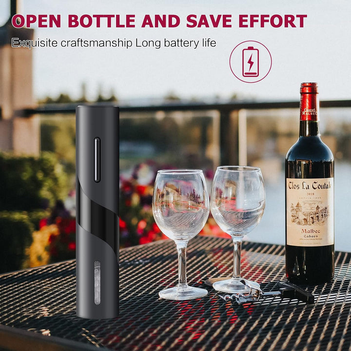 Elektrisches Weinflaschenöffner-Kit, Kabelloser Elektrischer Korkenzieher, Automatische Weinöffner F