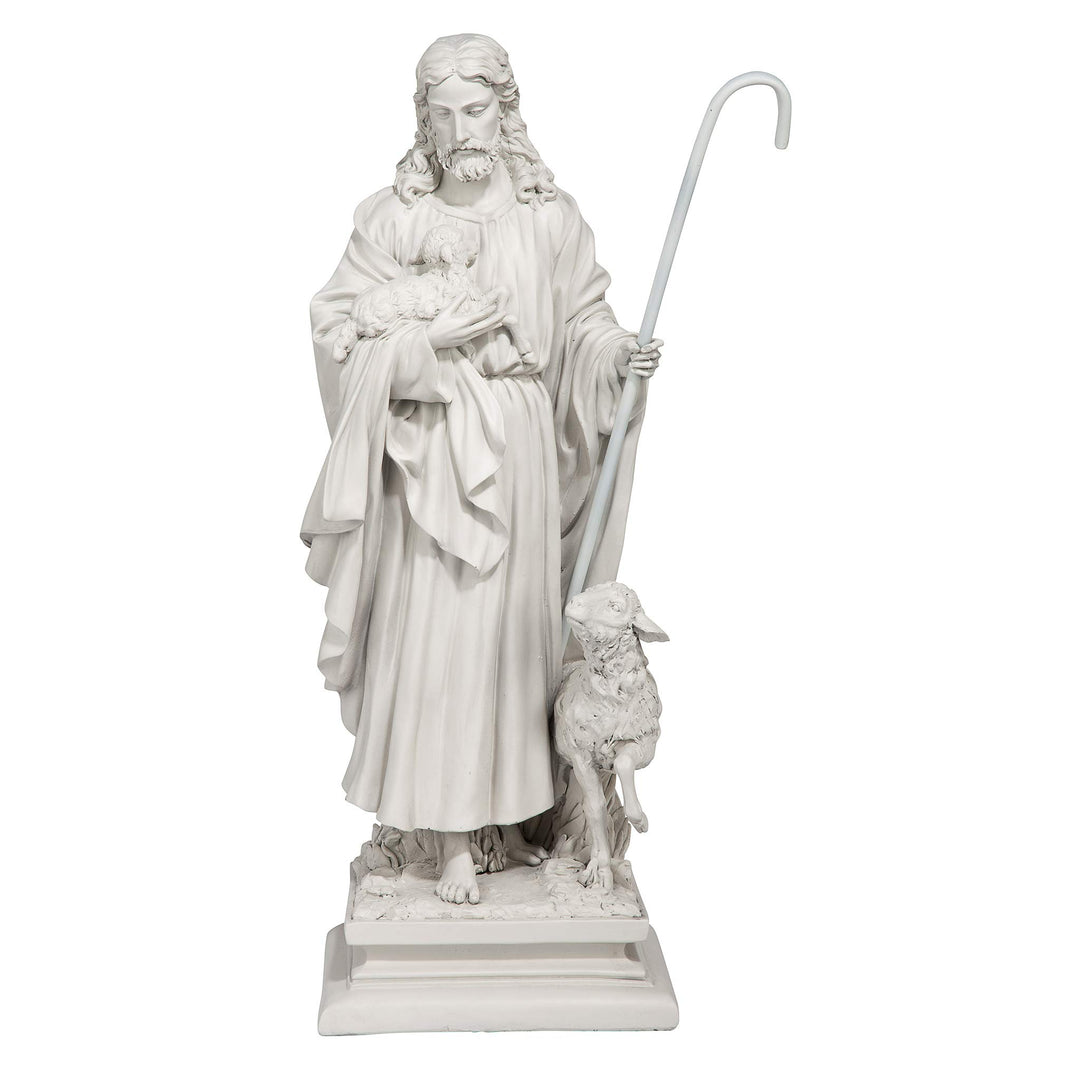 Design Toscano Jesus, der gute Hirte, Gartenstatue L, L