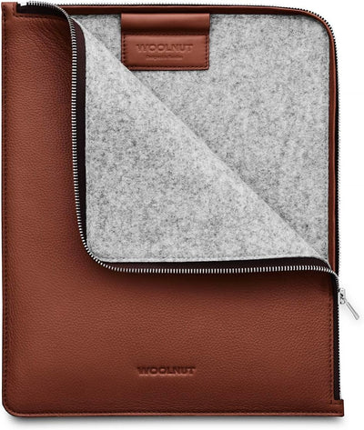 Woolnut Leder Folio Case Hülle Tasche für iPad Pro 12.9 Zoll - Cognac Braun 12.9-inch iPad Pro Cogna