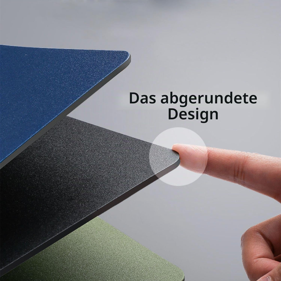 A4 Klemmbrett Ordner, 6er Doppelclip Schreibbrett, Zwischenablage Schreibblock für Geschäft, Büro, S