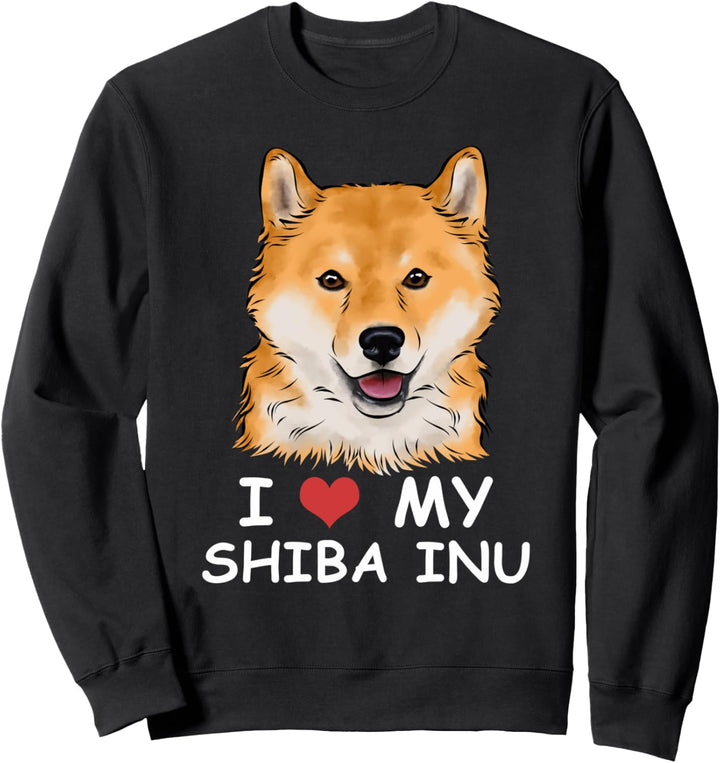 Shiba Inu Geschenk Frauen Hundebesitzer Hund Shiba Inu Sweatshirt