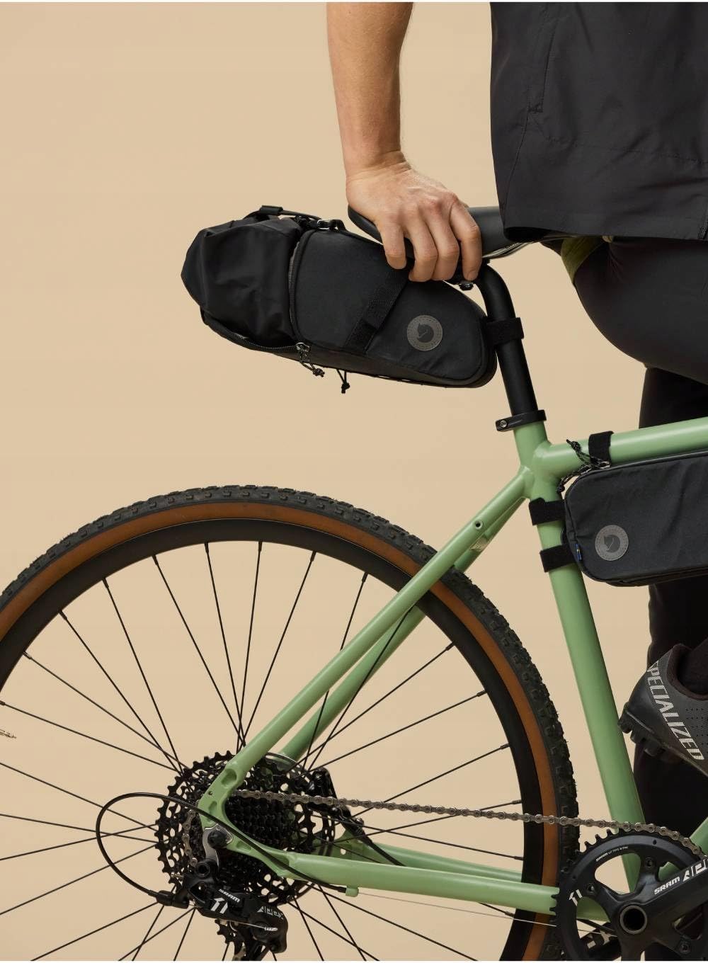 Fjällräven Unisex Hoja Seatbag Rucksäcke, Black, One Size