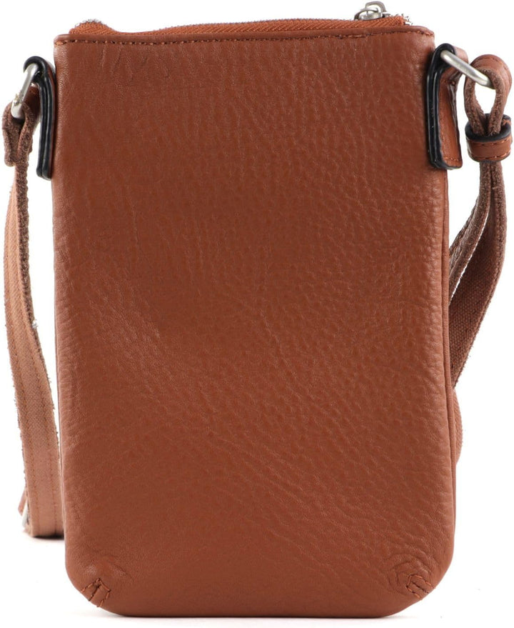 FREDsBRUDER Art Mobile Umhängetasche/Handytasche 19 cm golden brown