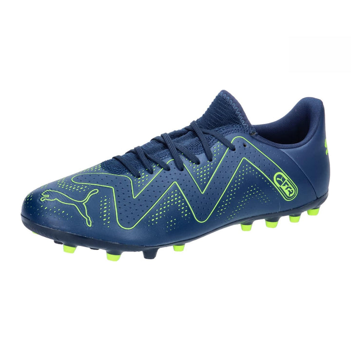 PUMA Herren Future Play Mg Fussballschuh 40 EU Persian Blue Pro Green, 40 EU Persian Blue Pro Green