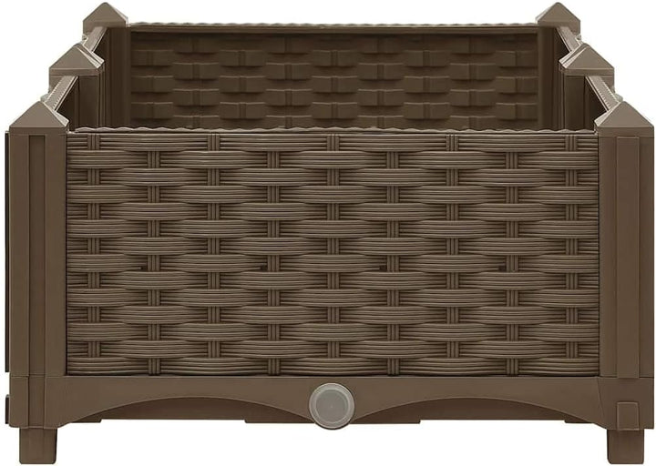 vidaXL Hochbeet Pflanzkasten Pflanzbeet Gemüsebeet Blumenbeet Blumenkasten Frühbeet Gartenbeet Blume