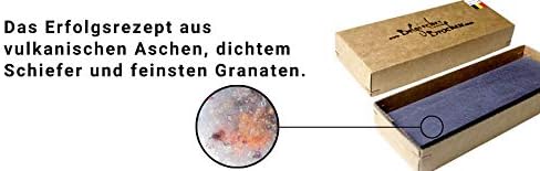 BLAUER BELGISCHER BROCKEN original 150x40mm I Schleifstein für Messer & Werkzeug I Wetzstein für den