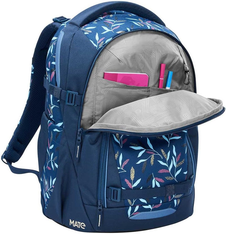 coocazoo Mate Schulrucksack-Set 3tlg inkl. Schlamperbox und Sporttasche (Boho Glam V2)