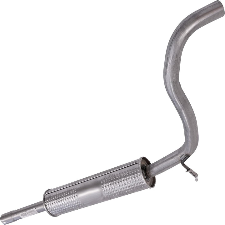 ATEC Germany Auspuff Schalldämpfer Set 1x Endschalldämpfer, 1x Mittelschalldämpfer, mit Montagemater
