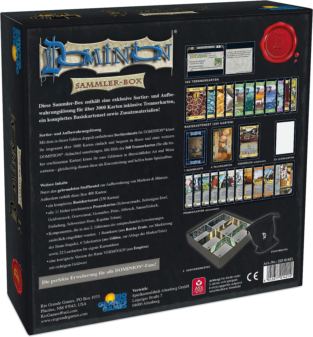 Rio Grande Games Dominion - Sammlerbox, Sammlerbox