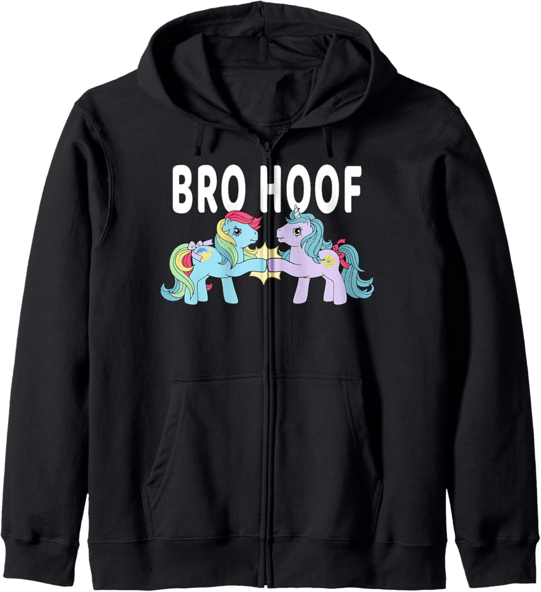 My Little Pony Bro Hoof Vintage Rainbow Ponies Kapuzenjacke