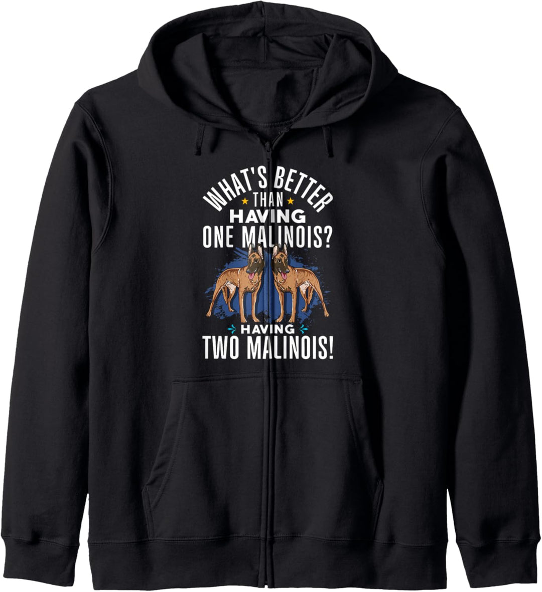 Belgischer Schäferhund Malinois Kapuzenjacke