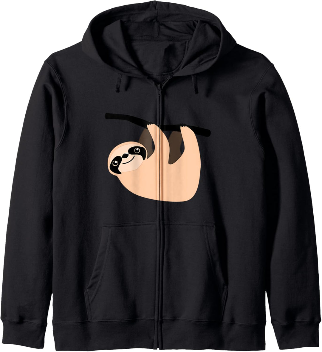 Hanging Sloth - Cute Retro Sloth Kapuzenjacke