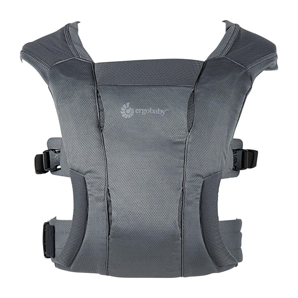 Ergobaby Embrace Soft Air Mesh Babytrage für Neugeborene ab Geburt, 2-Positionen Bauchtrage Baby Tra