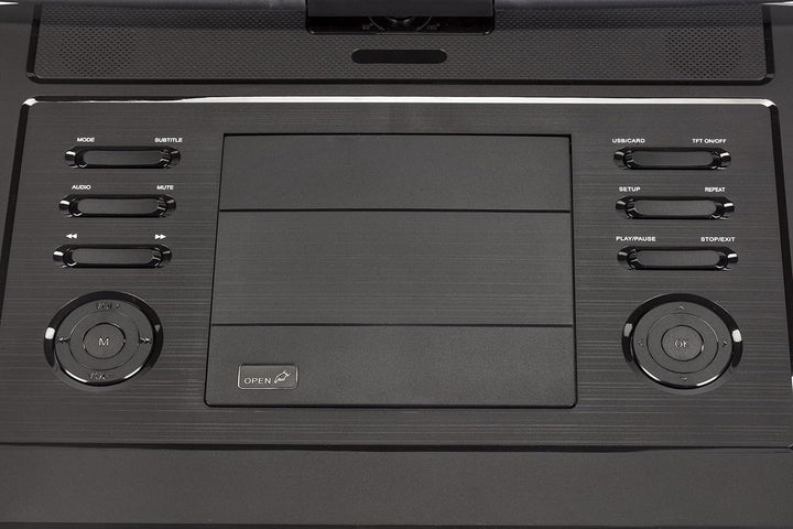 UNIVERSUM tragbarer 15.6' DVD-Player Auto DVB-T2 und 12 Volt Adapter DVD 400-20