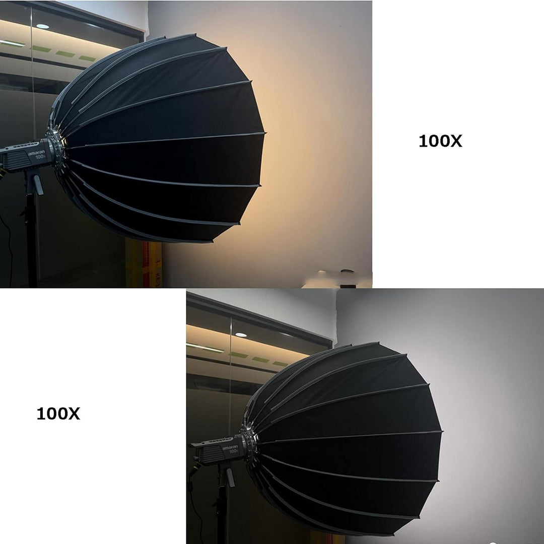 Aputure Amaran 100X LED-Videoleuchte 130 W Bi-Color 2700 K-6500 K App-Steuerung mit Bowens-Halterung