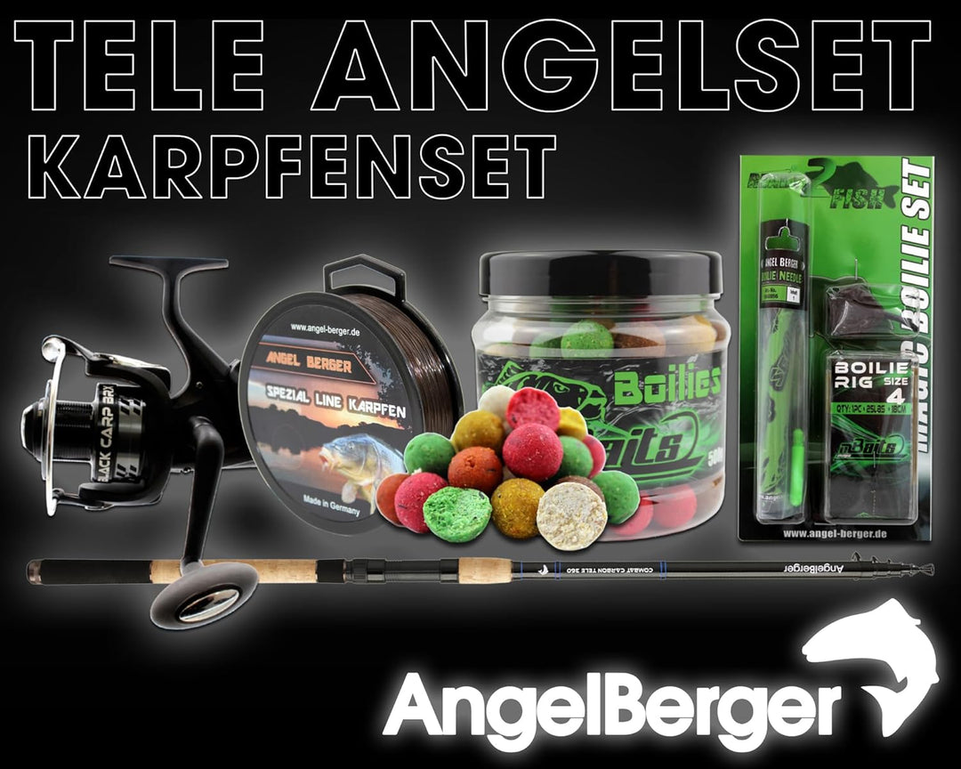 Angel Berger Karpfenset Angelset Karpfen