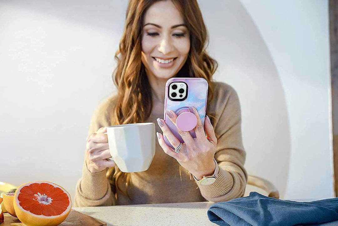OtterBox für Apple iPhone 12 Pro Max, Schlanke Schutzhülle mit integriertem PopSockets PopGrip, Otte