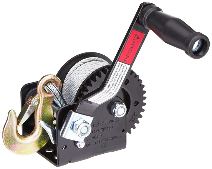 Kerbl Seilwinde mit 10m Seil ø 5mm max. Zugbelastung 360 kg 360 kg, mit 10m Seil, 360 kg, mit 10m Se