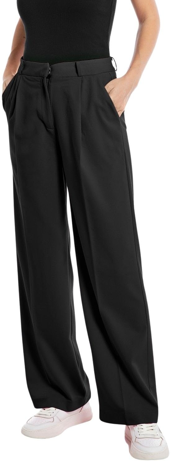 Replay Damen Business Hose Klassisch, Black 098