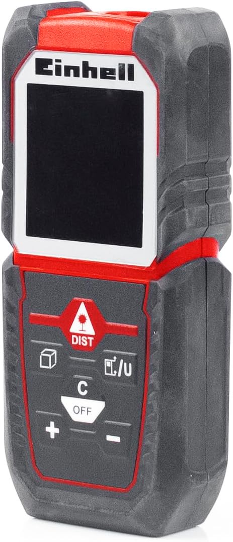 Einhell Laser-Distanzmesser TC-LD 50 (bis 50 m, Messreferenz Vorder-, Hinterkante oder Anschlagplatt