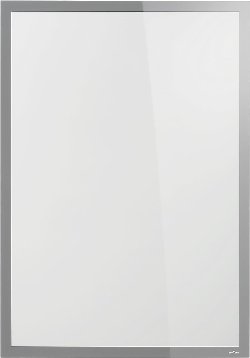 Durable Info-Rahmen Duraframe Poster Sun (70 x 100 cm, Plakatrahmen für Schaufenster) 1 Stück, silbe