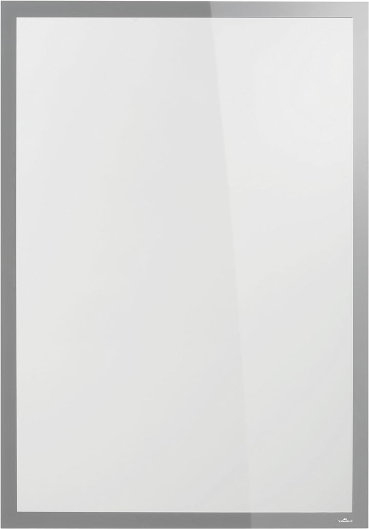 Durable Info-Rahmen Duraframe Poster Sun (70 x 100 cm, Plakatrahmen für Schaufenster) 1 Stück, silbe