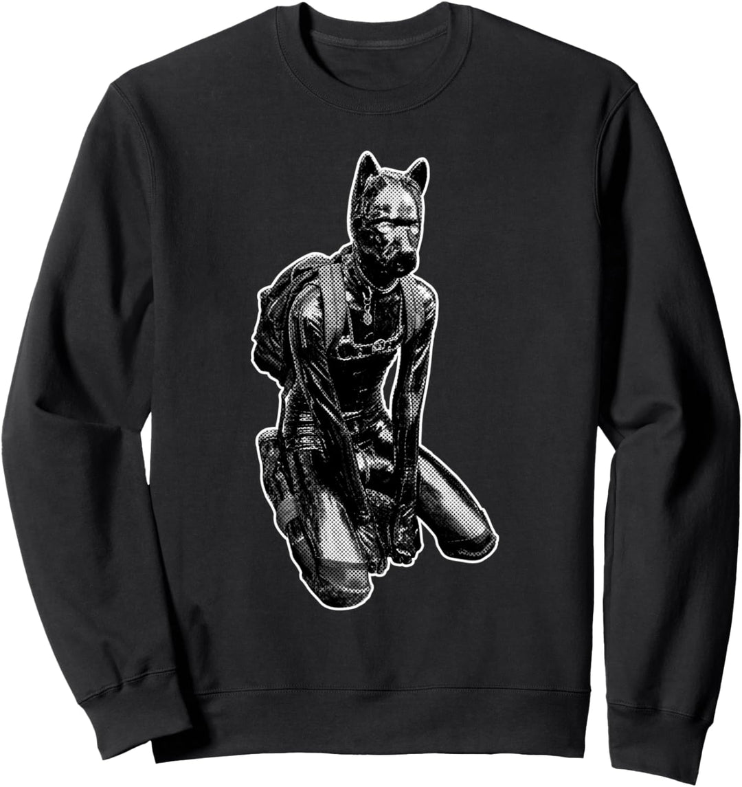 Doggy Petplay Puppy Play Design für Human Pup Sweatshirt